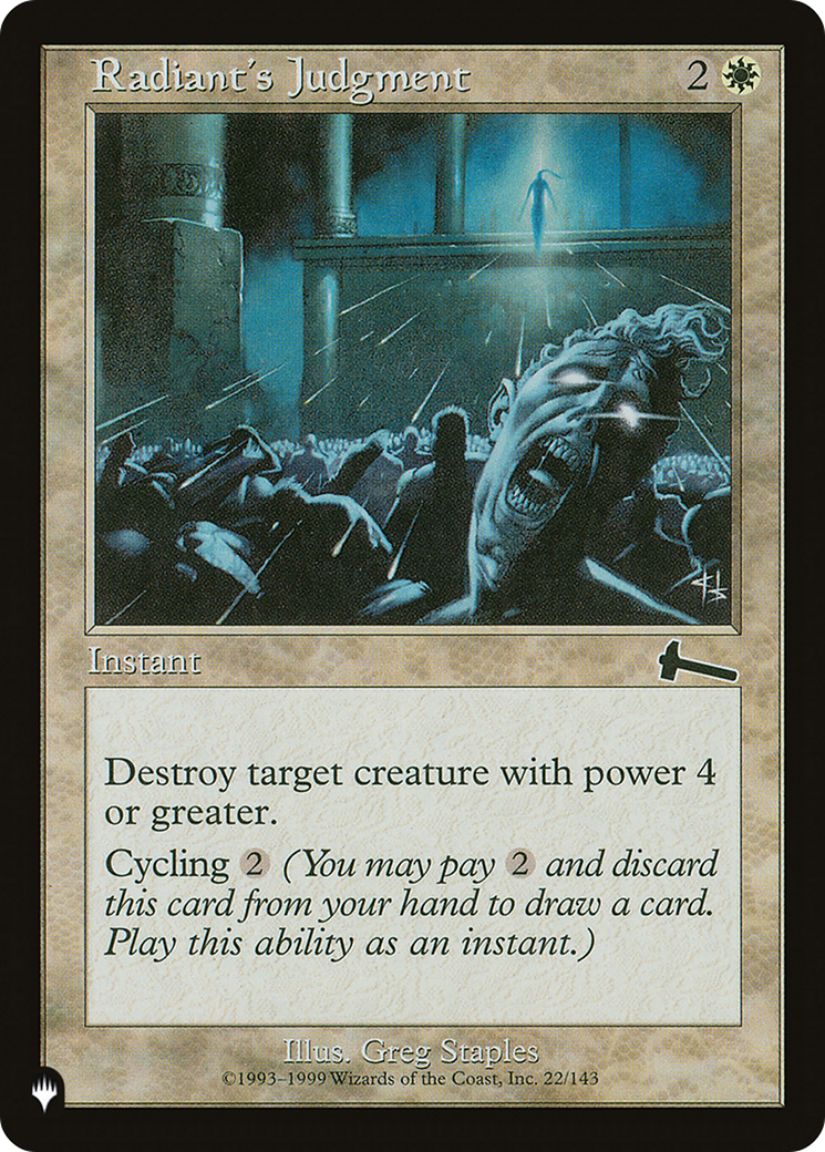 Radiant's Judgment (LIST-ULG-22)
