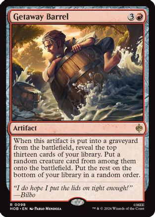 Getaway Barrel (HOB-098)