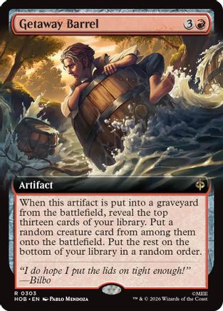 Getaway Barrel (Extended Art) (HOB-303)