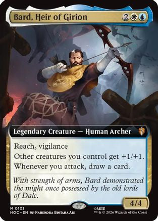 Bard, Heir of Girion (Extended Art) (HOC-101)