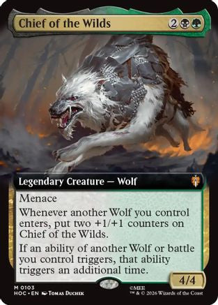 Chief of the Wilds (Extended Art) (HOC-103)
