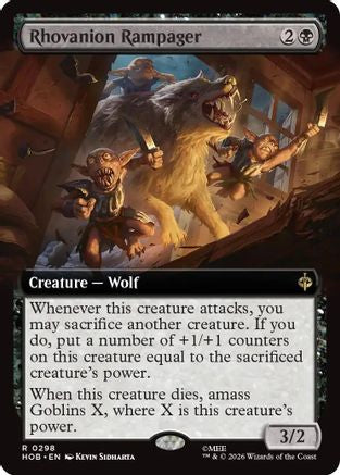 Rhovanion Rampager (Extended Art) (HOB-298) (Foil)