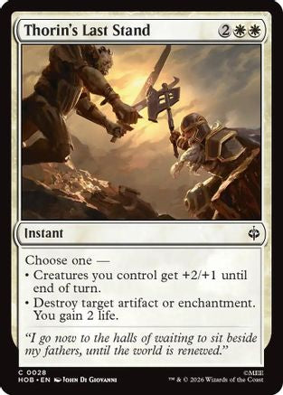 Thorin's Last Stand (HOB-028)