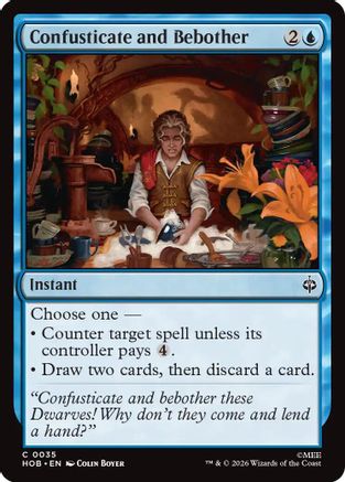 Confusticate and Bebother (HOB-035)