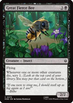 Great Fierce Bee (HOB-073) (Foil)