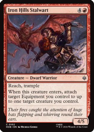 Iron Hills Stalwart (HOB-102) (Foil)