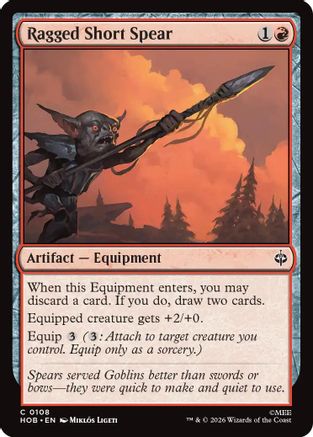 Ragged Short Spear (HOB-108)