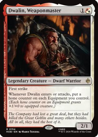 Dwalin, Weaponmaster (HOB-154) (Foil)