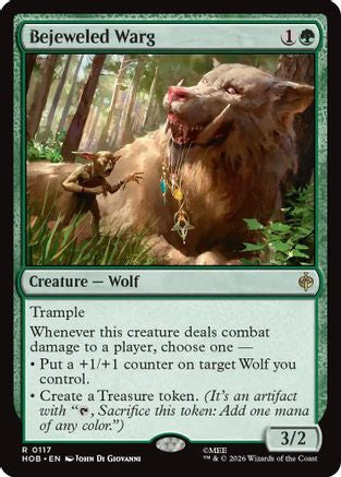 Bejeweled Warg (HOB-117) (Foil)
