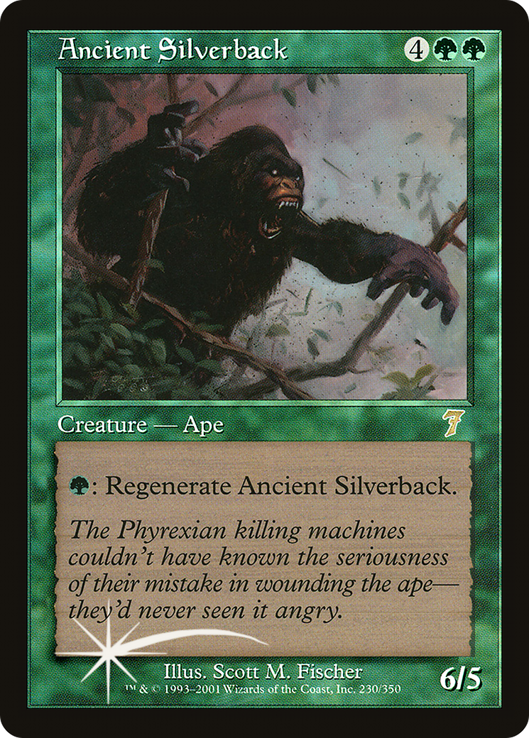 Ancient Silverback (7ED-230★) (Foil)