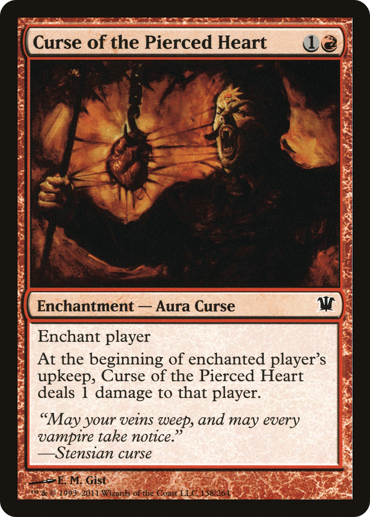 Curse of the Pierced Heart (ISD-138) (Foil)