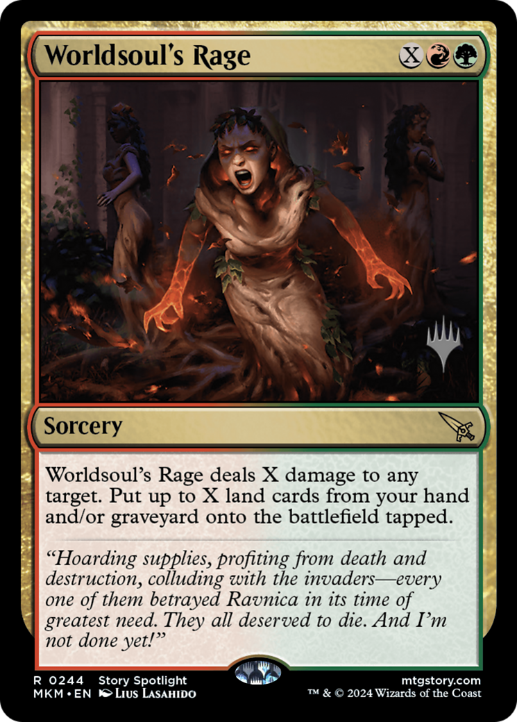 Worldsoul's Rage (PPMKM-244P) (Foil)