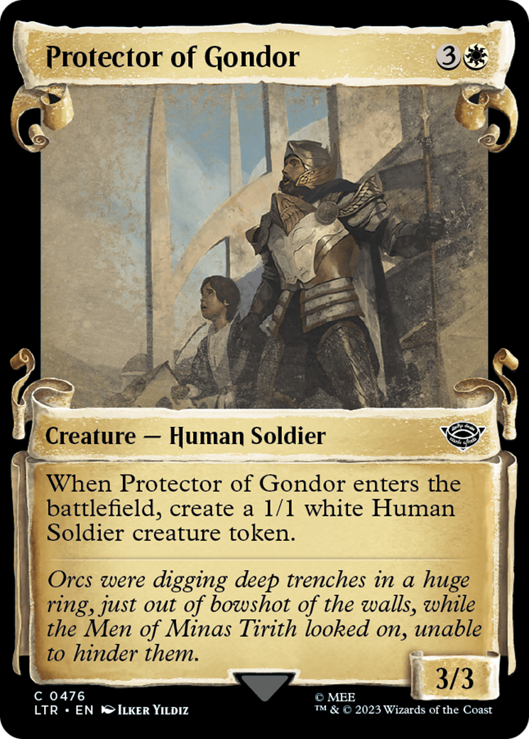 Protector of Gondor (LTR-476) (Showcase) (Scroll)