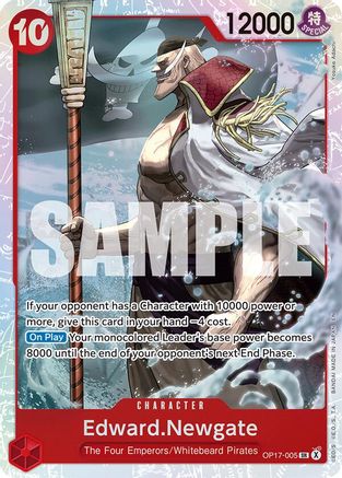 Edward.Newgate (005) (OP17-005) (Foil)