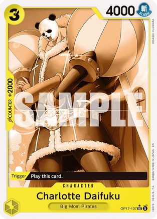 Charlotte Daifuku (Pandaman Art) (OP17-107) (Foil)