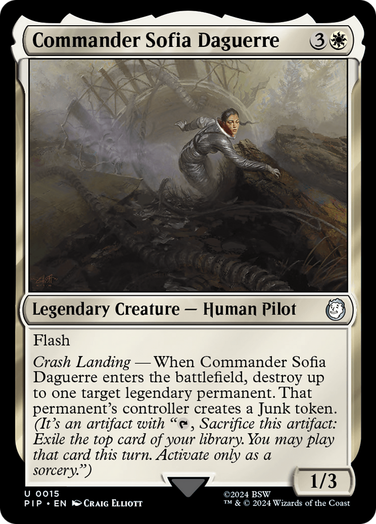 Commander Sofia Daguerre (PIP-015) (Foil)