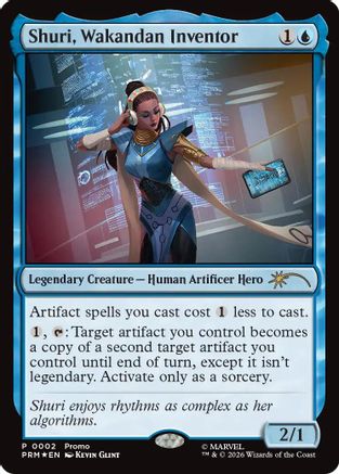 Shuri, Wakandan Inventor (MEDIA-002) (Foil)