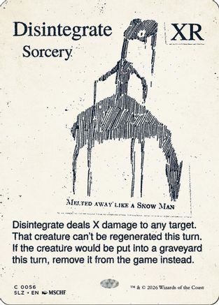 Disintegrate (0056) (SLZ-056)