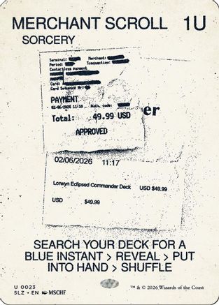 Merchant Scroll (0023) (SLZ-023)