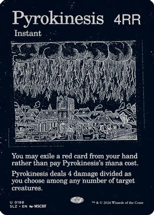 Pyrokinesis (0188) (SLZ-188)