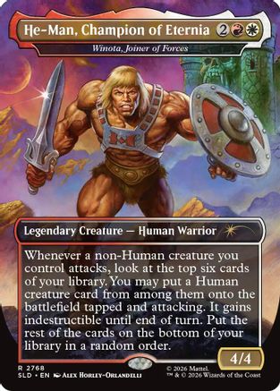 He-Man, Champion of Eternia - Winota, Joiner of Forces (SLD-2768) (Foil)