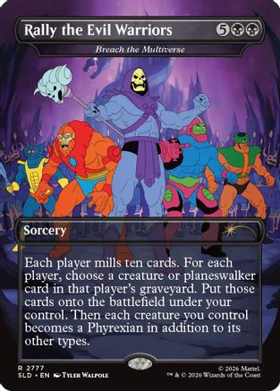 Rally the Evil Warriors - Breach the Multiverse (SLD-2777)