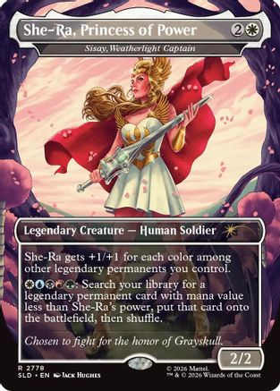 She-Ra, Princess of Power - Sisay, Weatherlight Captain (SLD-2778)
