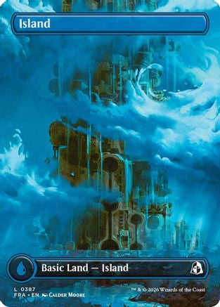 Island (Borderless) (0387) (FRA-387) (Foil)