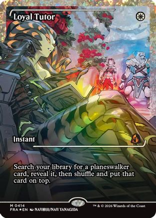 Loyal Tutor (Showcase) (Fracture Foil) (FRA-414)