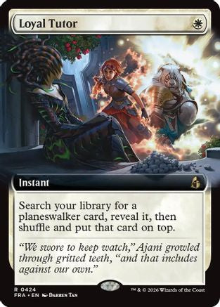 Loyal Tutor (Extended Art) (FRA-424) (Foil)