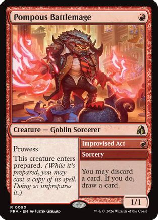Pompous Battlemage (FRA-090) (Foil)