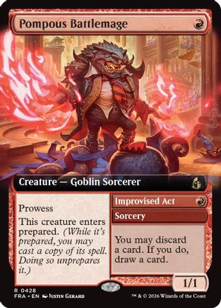 Pompous Battlemage (Extended Art) (FRA-428)