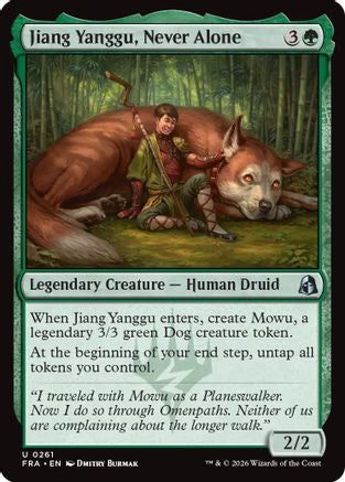 Jiang Yanggu, Never Alone (FRA-261) (Foil)