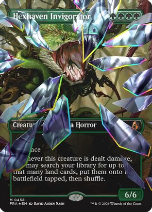 Hexhaven Invigorator (Borderless) (Facet Foil) (FRA-458)