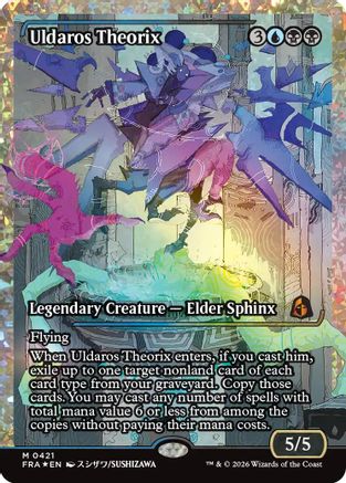 Uldaros Theorix (Showcase) (Fracture Foil) (0421) (FRA-421)