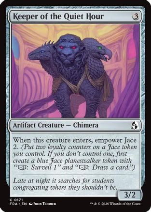 Keeper of the Quiet Hour (FRA-171) (Foil)