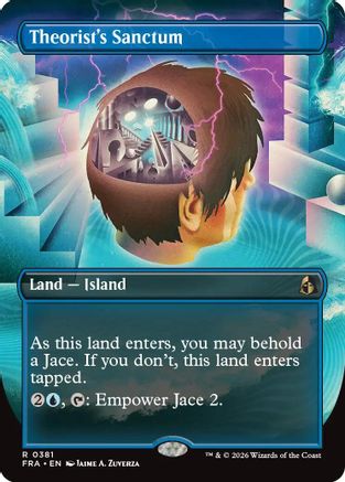 Theorist's Sanctum (Borderless) (FRA-381) (Foil)