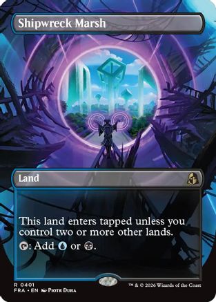 Shipwreck Marsh (Borderless) (FRA-401) (Foil)