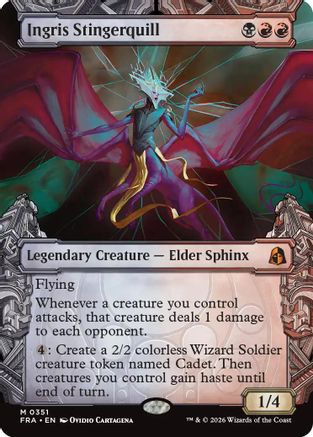 Ingris Stingerquill (Showcase) (0351) (FRA-351) (Foil)