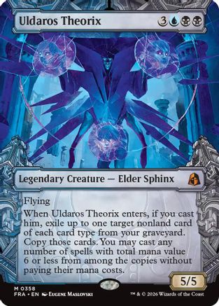 Uldaros Theorix (Showcase) (0358) (FRA-358) (Foil)