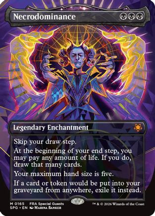 Necrodominance (Borderless) (SPG-165) (Foil)