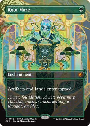Root Maze (Borderless) (SPG-168) (Foil)