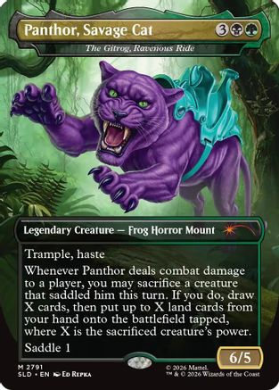 Panthor, Savage Cat - The Gitrog, Ravenous Ride (SLD-2791)