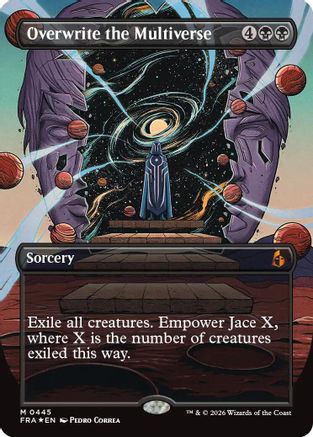 Overwrite the Multiverse (Borderless) (FRA-445) (Foil)