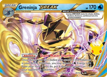 Greninja BREAK (30C-041) (Holofoil)
