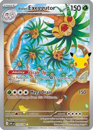 Alolan Exeggutor (30C-129) (Holofoil)
