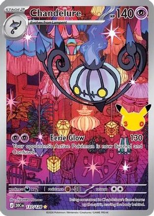Chandelure (30C-137) (Holofoil)