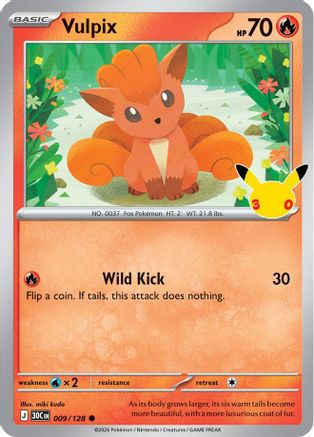 Vulpix (30C-009) (Holofoil)