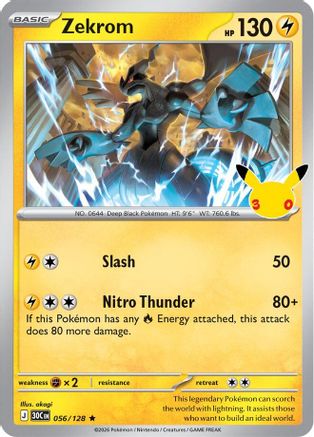 Zekrom (30C-056) (Holofoil)
