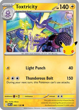 Toxtricity (30C-060) (Holofoil)